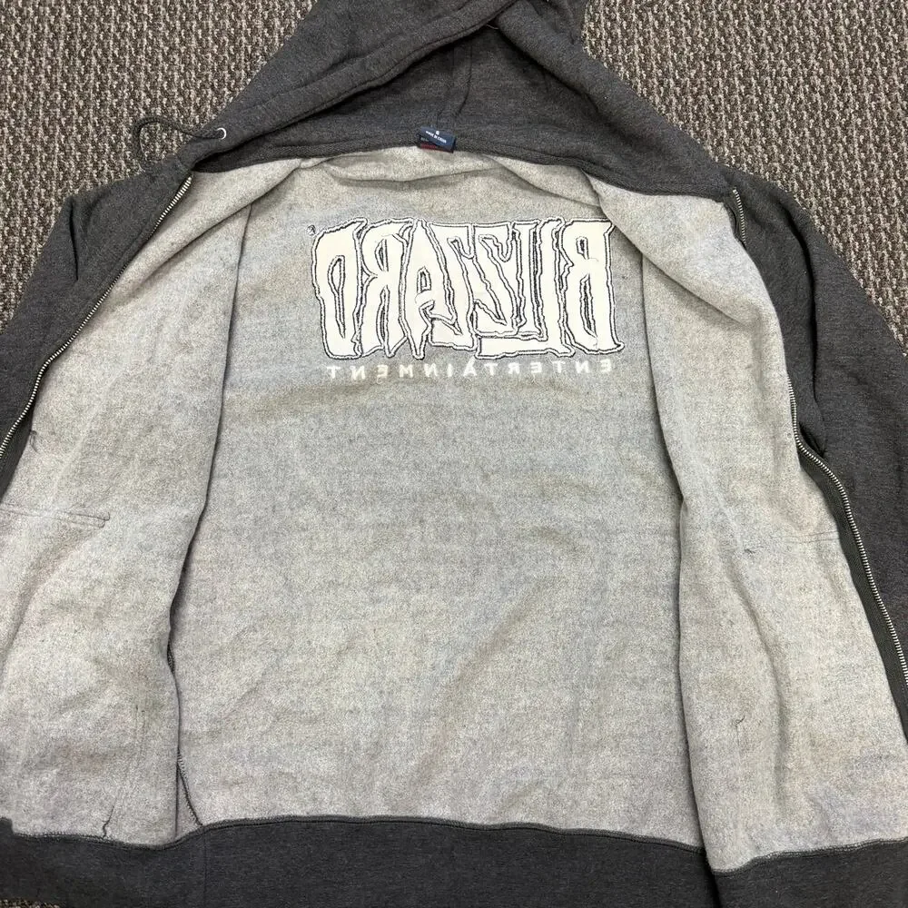Blizzard Entertainment 20th Anniversary Logo Hoodie 2011 Gray Mens XL RARE
